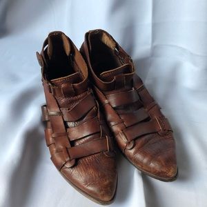 Free People Leather Strap “Sandals”